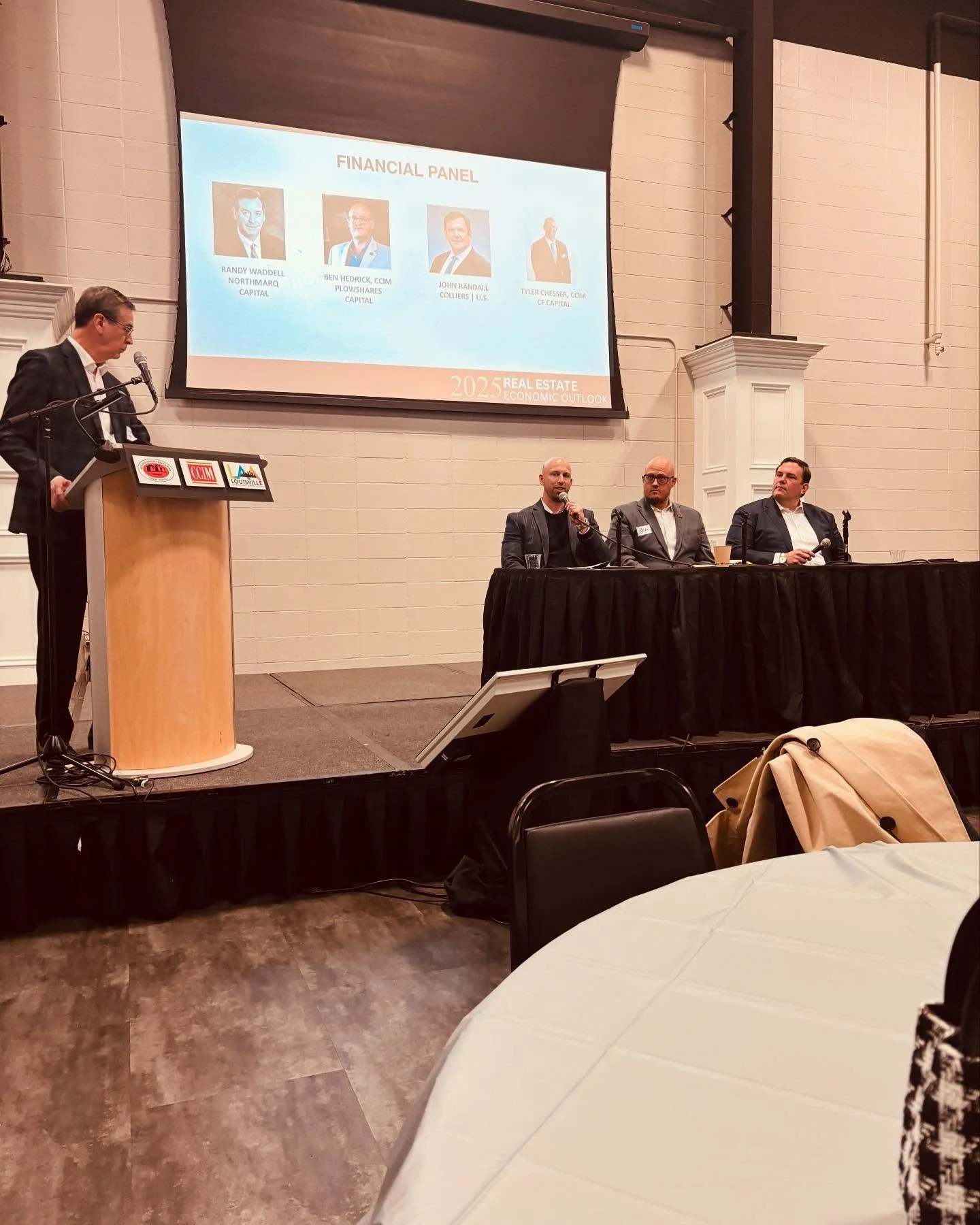 Had a fantastic time speaking at the The CCIM Institute Kentucky / Louisville Apartment Association Economic Outlook 2025 event on the Finance Panel!

It was an honor to share insights alongside industry leaders, discussing the current multifamily la
