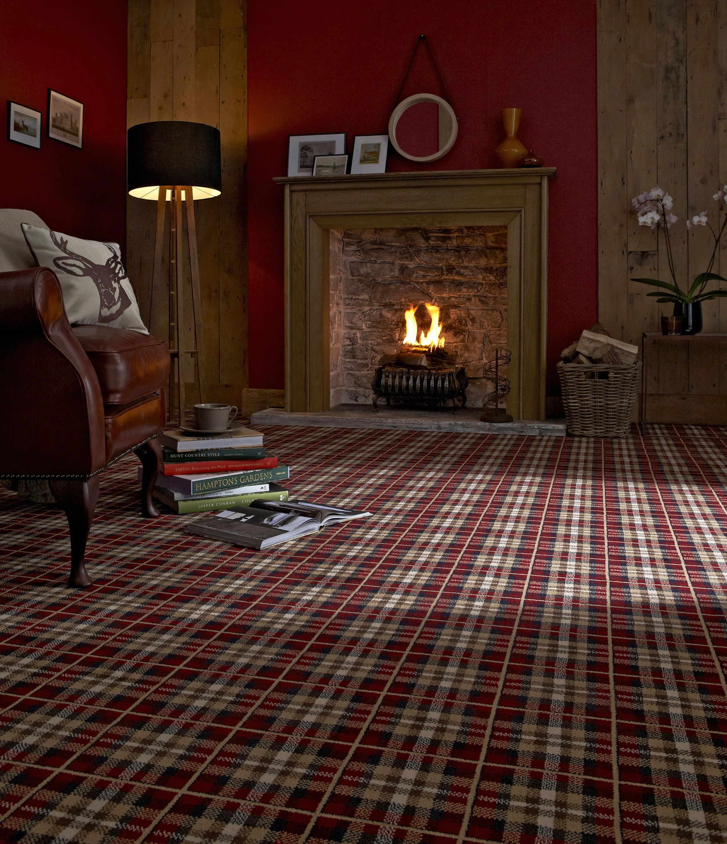 The bold Tartan design from Lifestyle floors