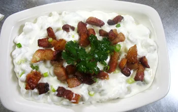 POTATO SPAETZLE WITH SHEEP CHEESE