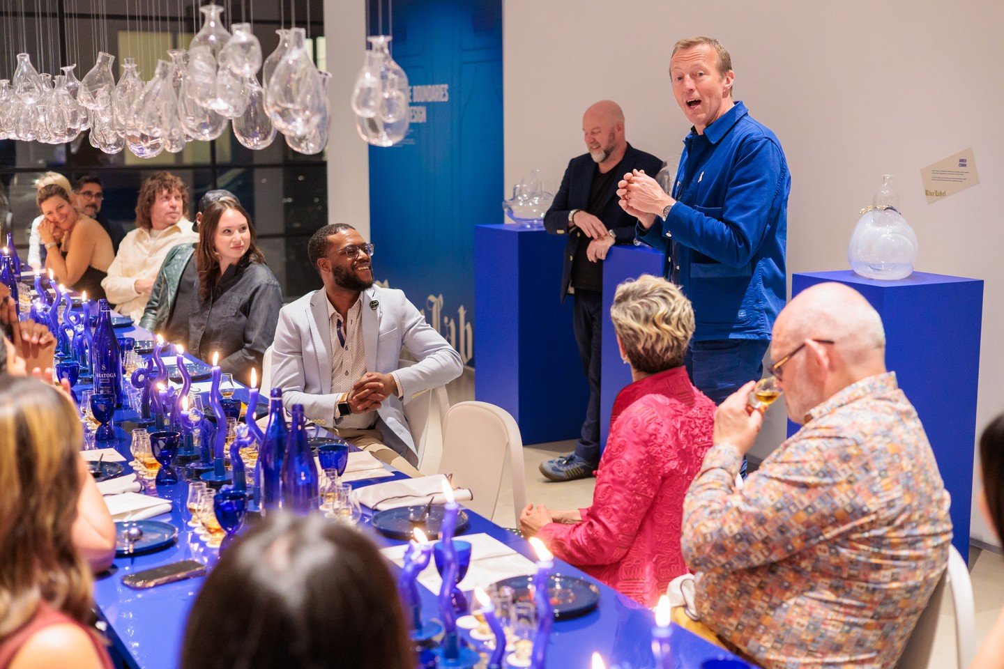 Design, drama, and a splash of Blue 🥃 - an unforgettable night at @cristinagrajalesgallery celebrating Johnnie Walker Blue Ultra and the OUT OF THE BLUE exhibition with @johnniewalker.

The show may be closed, but follow the link in bio to learn mor