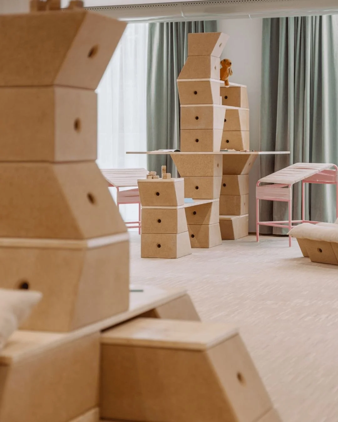Mondays are always better with an adventure in the mix, and today we&rsquo;d rather be unleashing our inner children at Gioco, a new creative space for kids recently opened at @triennalemilano. ✨

Designed by @smarin_studio, Gioco features adaptable,