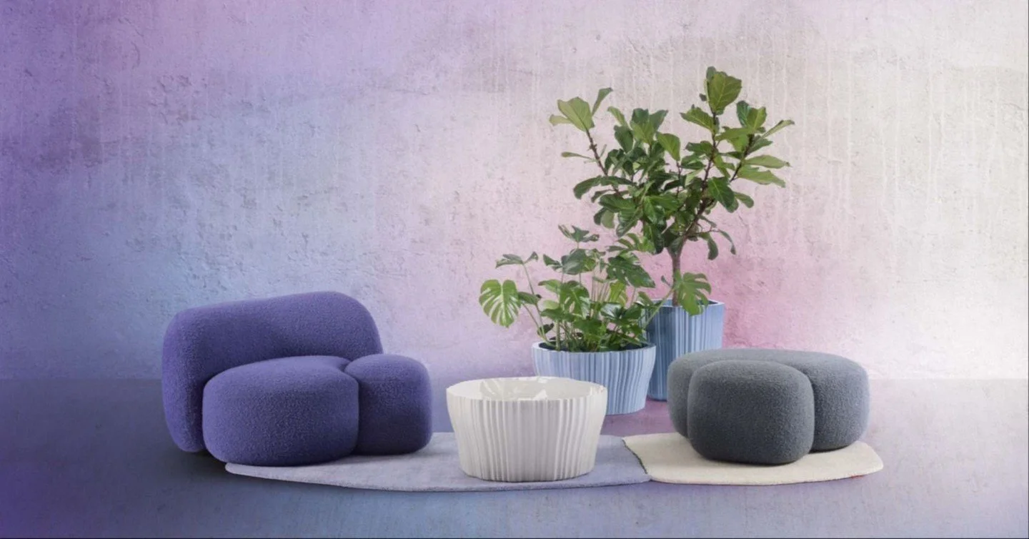 Sometimes after a long weekend, a Monday morning calls for a slow start to the week 💤 and what better way to ease into it than by sinking into the beautifully designed and effortlessly comfortable AALAND Sofa by our #AKclient @kartell_official ☁️🛋️