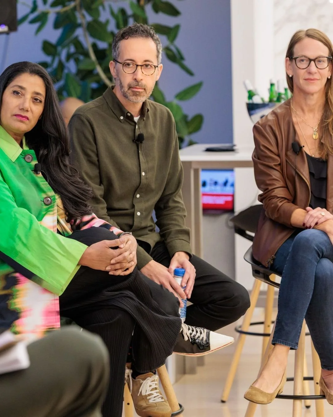 #AKClients  @ifdesign and @Humanscale joined forces to host an inspiring evening exploring design as a catalyst for well-being.

Moderated by design journalist Adrian Madlener, the conversation brought together Sergio Silva (Humanscale), Lisa Gralnek