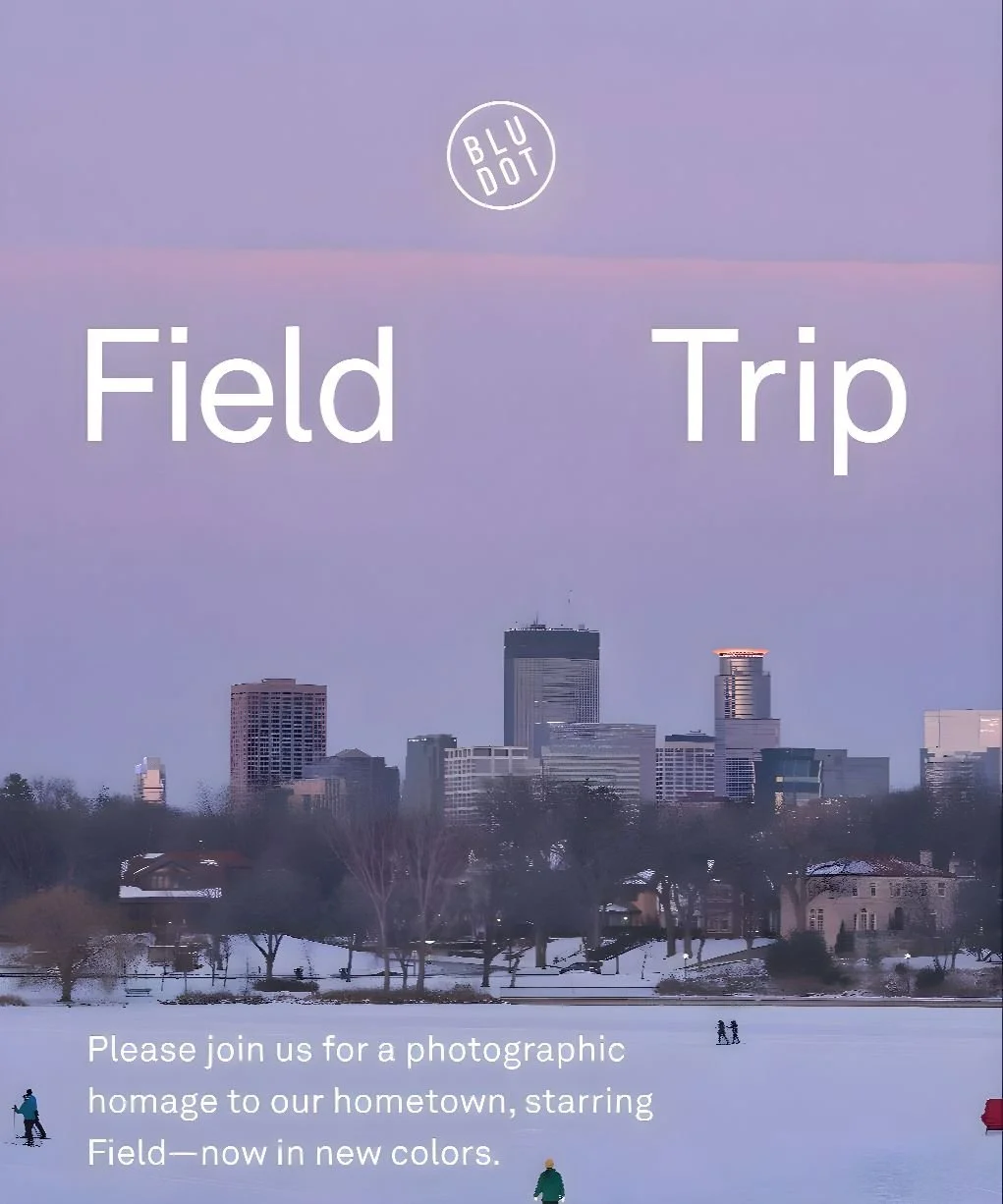A love letter to Minneapolis, brought to New York. 💌

For NYCxDESIGN 2026, #AKClient @bludot presents Field Trip &ndash; an exhibition photographed by @galenrayfletcher 📷  On view May 15&ndash;23 at Blu Dot&rsquo;s NoMad store.

The gallery-style i