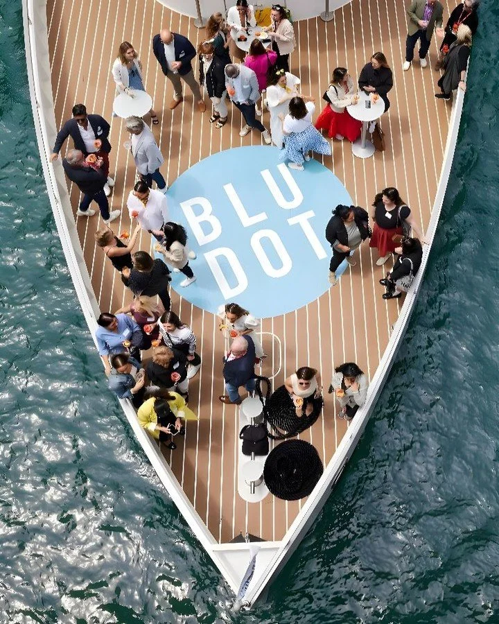 Setting sail once again 🚤

The Blu Dot Showboat returns to the Chicago River during NeoCon for a day celebrating the full spectrum of Blu Dot design, including the introduction of their Graded-In program, A new contract upholstery program featuring 