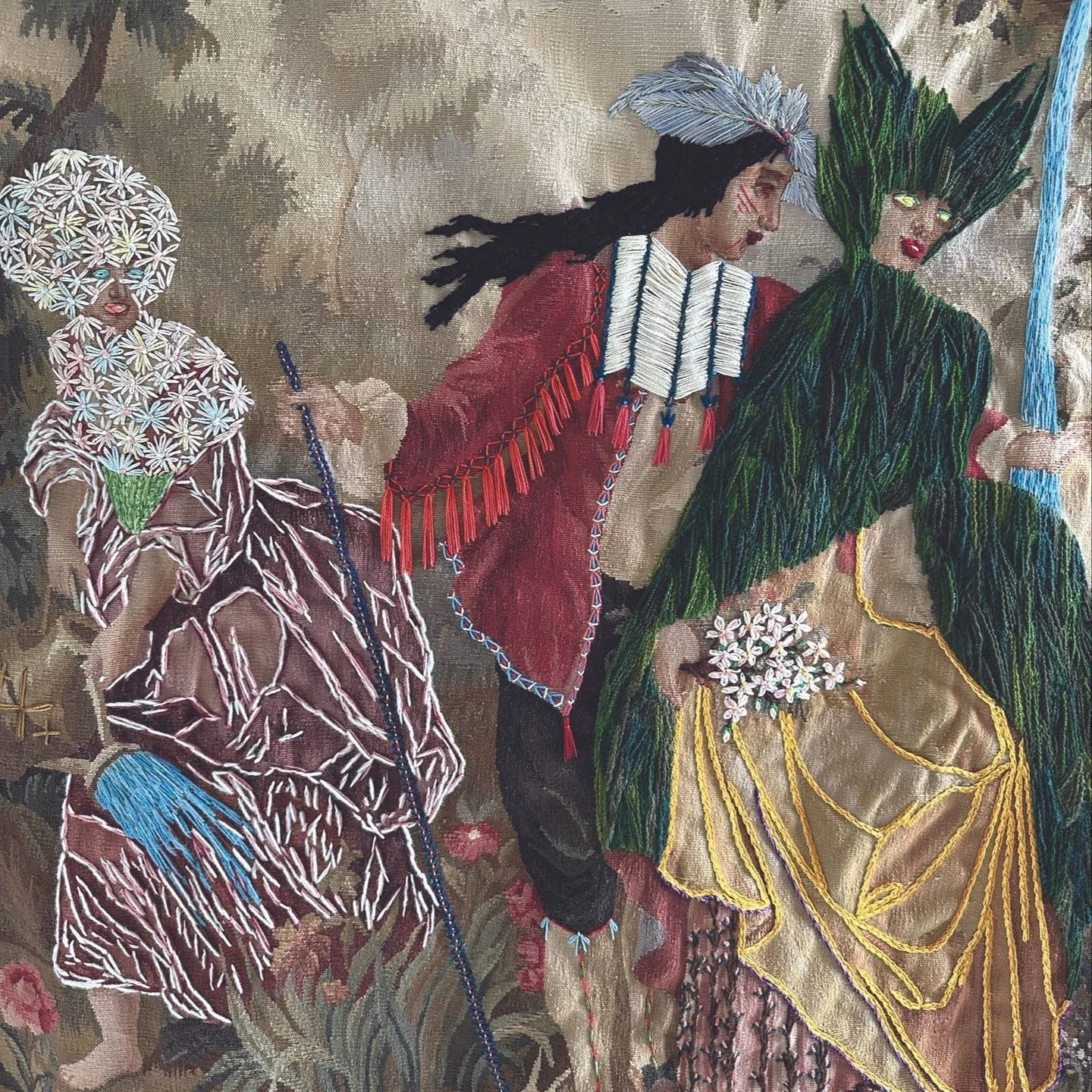 #AKClient @nantuckethistoricalassociation will welcome acclaimed textile artist @richardsaja this summer for a special series of Heritage Craft workshops during Nantucket by Design 🧵

Known for transforming traditional French toile through intricate