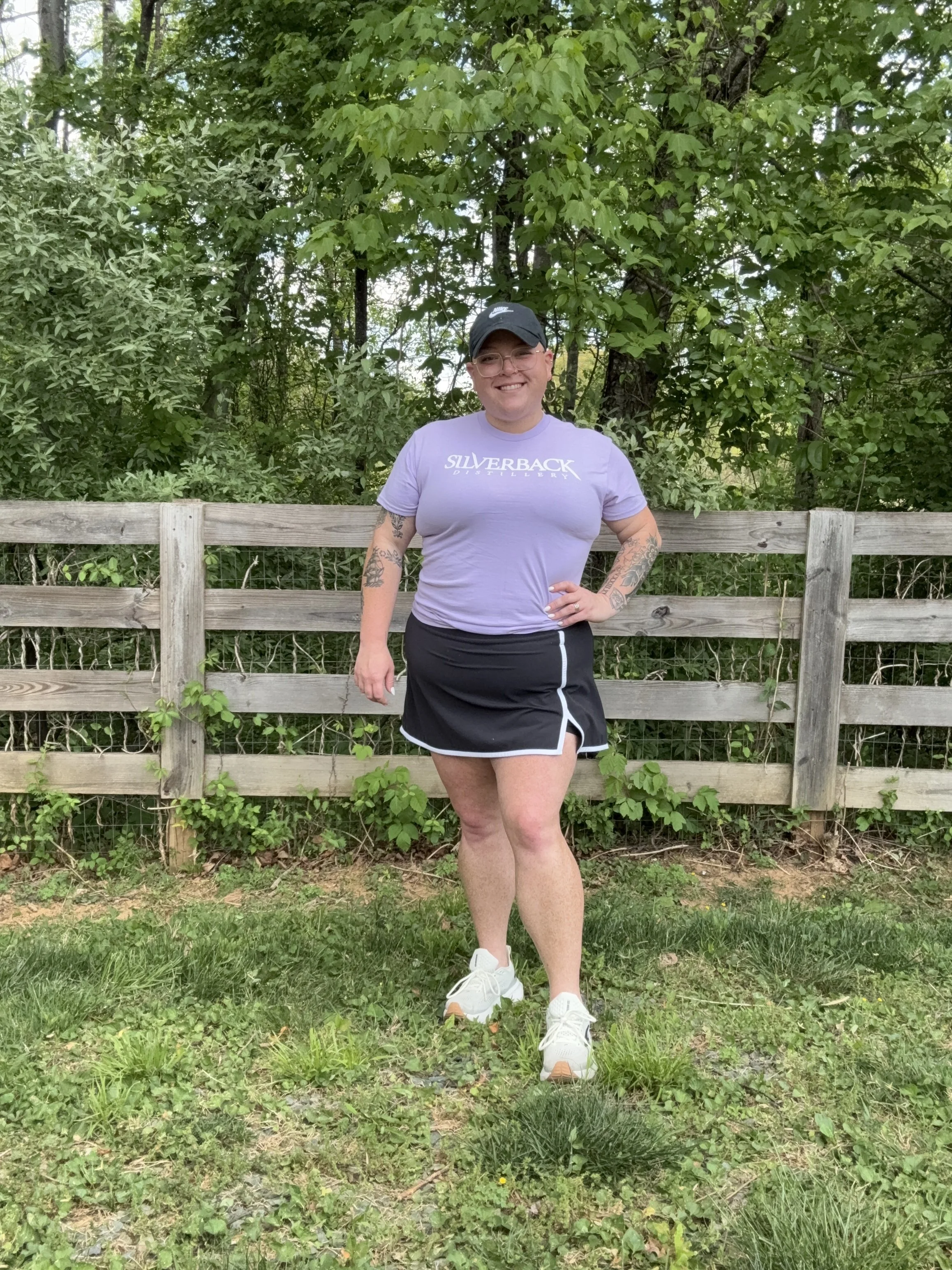 Lavender Silverback Branded Short Sleeved Tshirt