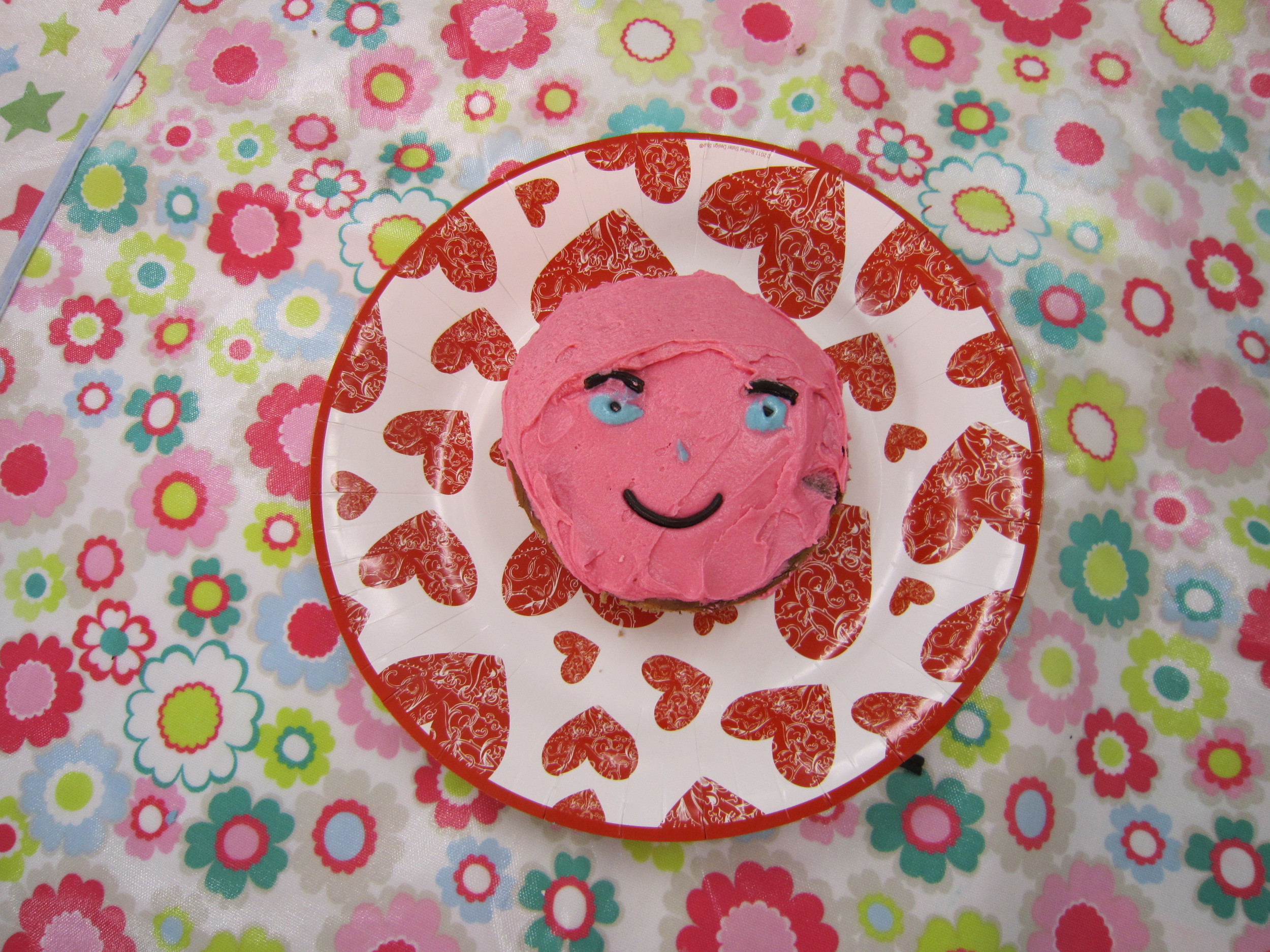 Planet cakes with a class of 8 year olds.