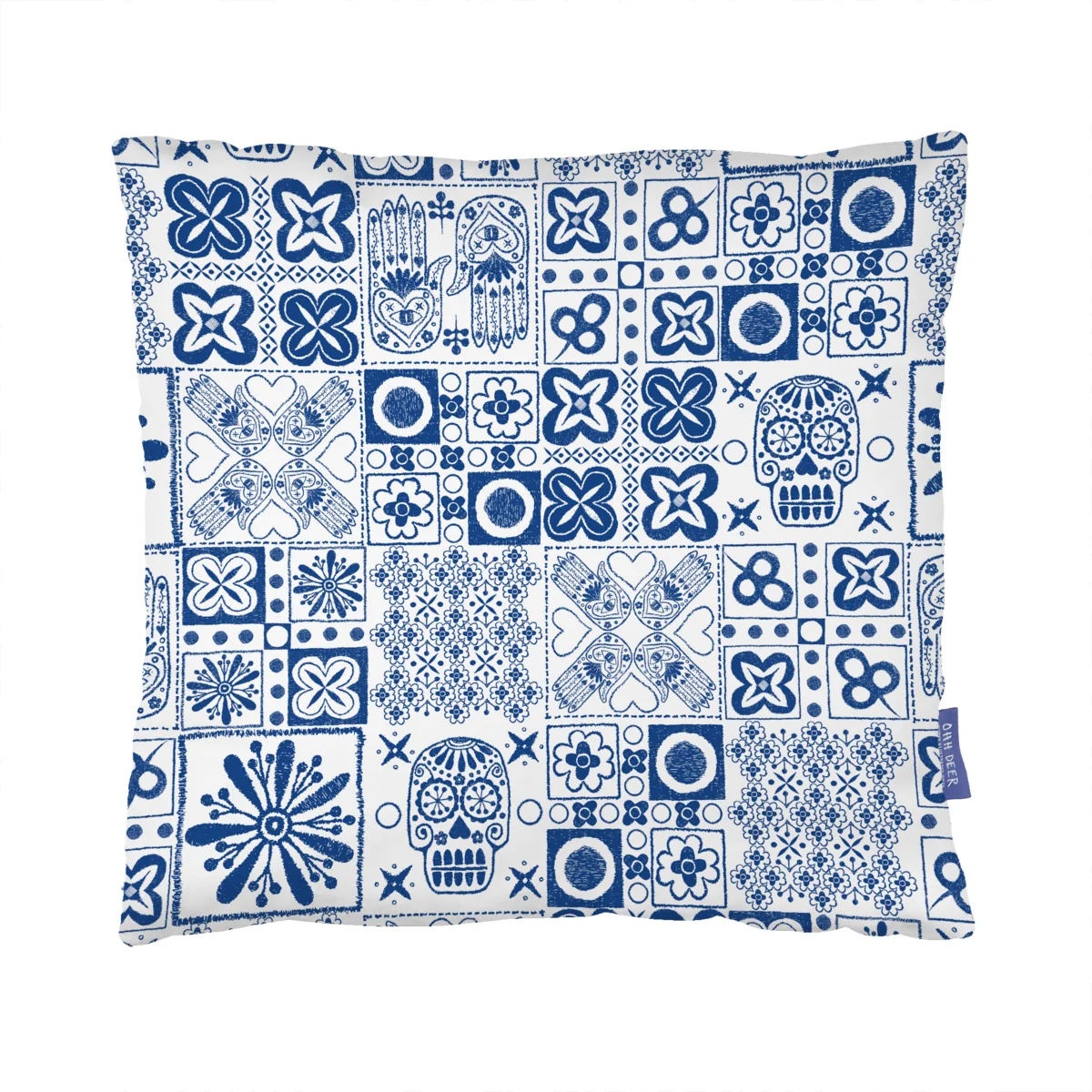 Day of the Dead Tile cushion