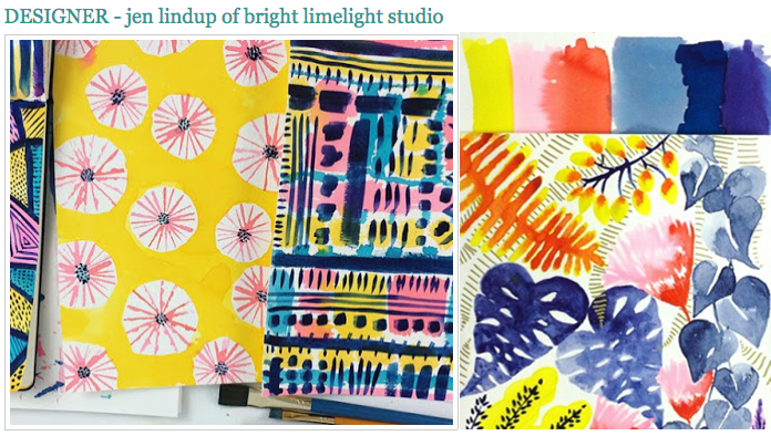 As a long time reader and fan of Print & Pattern it's so exciting to have my work posted alongside so many talented artists & designers.