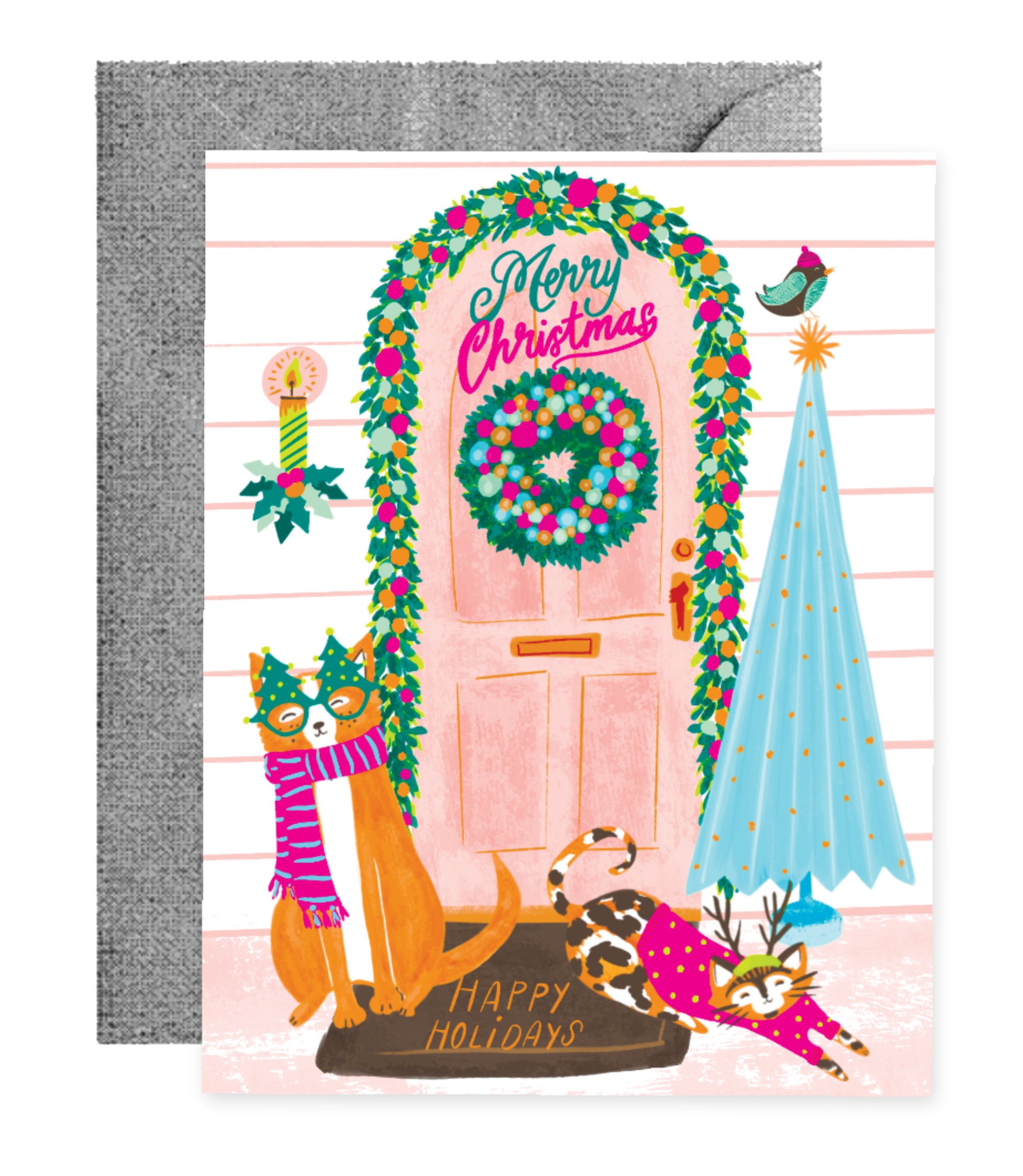 CAT_DOG_FESTIVE_DOOR_A2_CHRISTMAS_CARD_ETSY_1.jpg