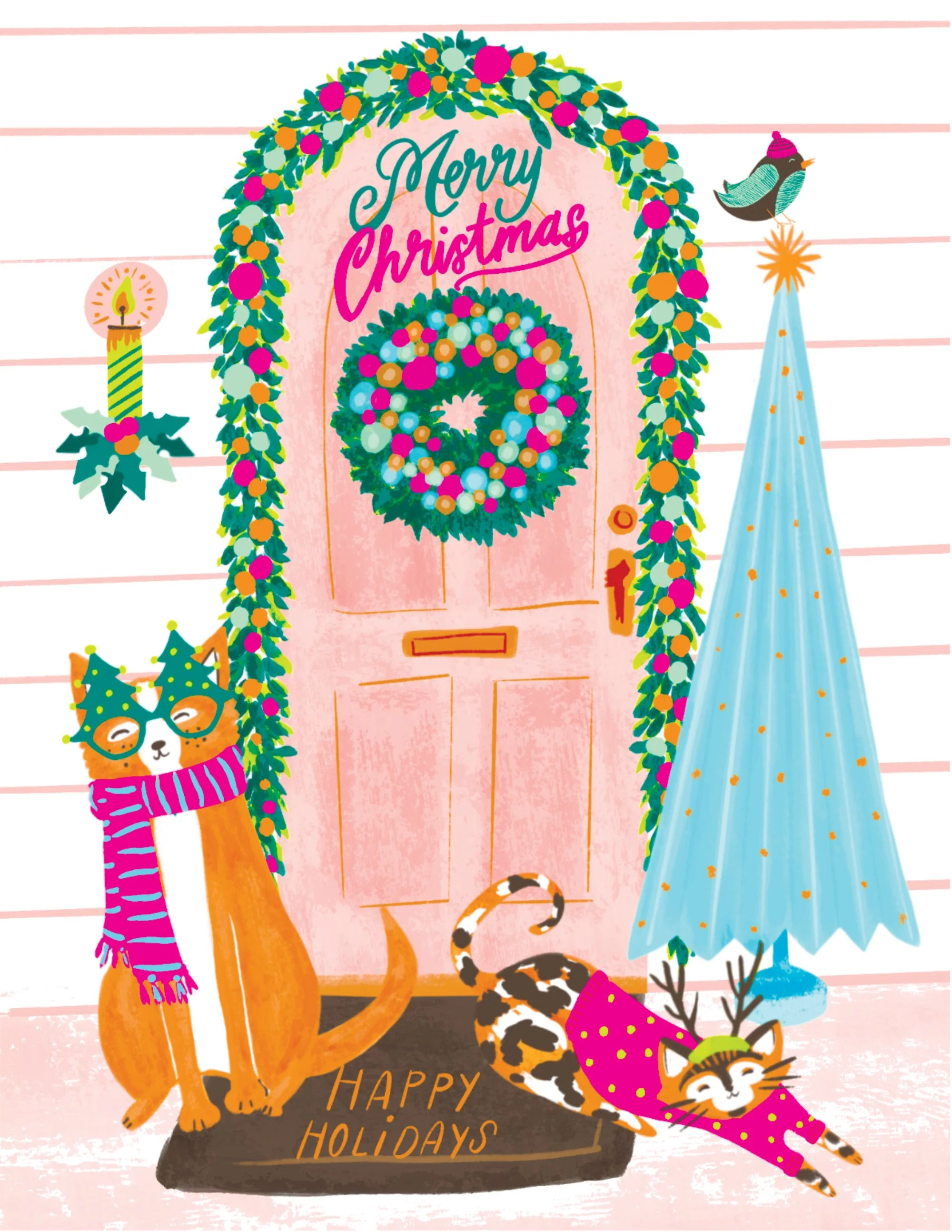CAT_DOG_FESTIVE_DOOR_A2_CHRISTMAS_CARD_ETSY_2.jpg