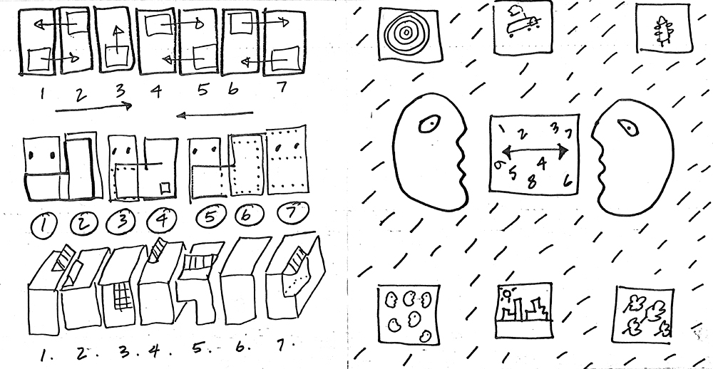 Based specifically on the garden / earth-work sculpture and writings of Adam Purple, a Lower East Side poet, political activist and gardener, this housing project was a result of an invitation by the Storefront for Art and Architecture. The goal for this design proposal for one square block in Lower Manhattan, was to provide an alternative to the impending demolition of the garden and to suggest a way for new housing by the Lower Manhattan Development Agency. Our scheme proposes rocket-ship apartment towers and curling housing blocks that could "land" in various Manhattan neighborhoods. The circular forms evoke primal imagery, and are in contrast to the grid, thus suggestive of an organic sense of time. The collage of new urban typological infill was meant to set off a dialog different to that afforded by the traditional grid and to achieve neighborhood that would be singular in its identity - one filled with wonderment and nature.