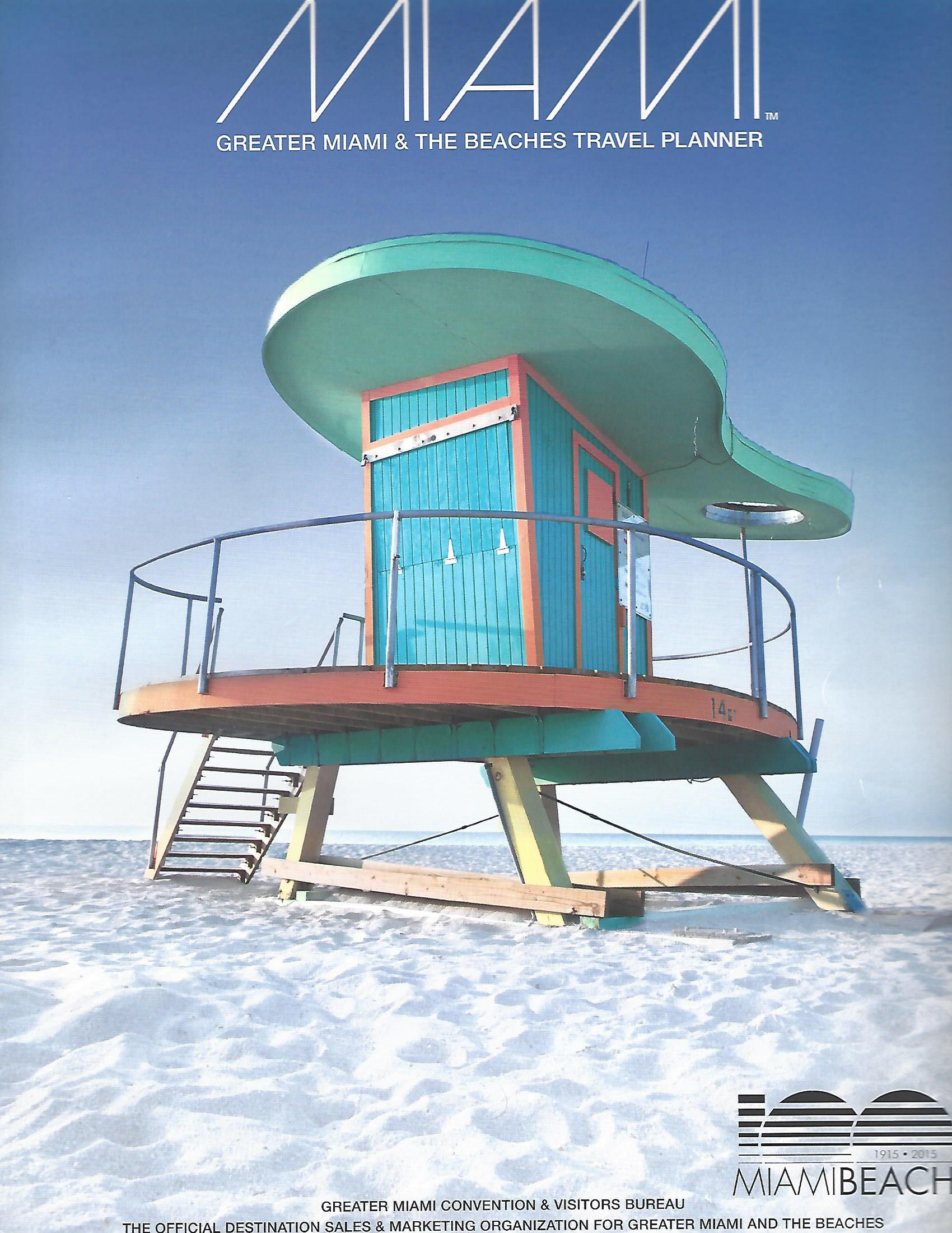 GREATER MIAMI &amp; THE BEACHES VACATION PLANNER , 1998