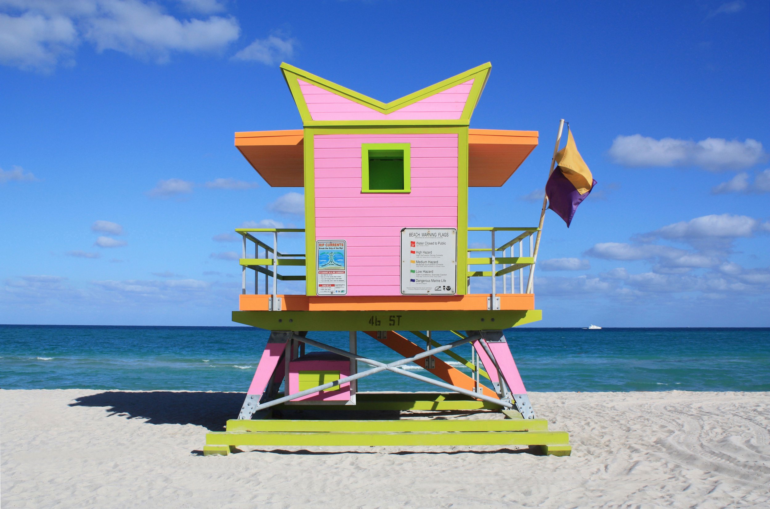 CITY OF MIAMI BEACH LIFE GUARD TOWERS