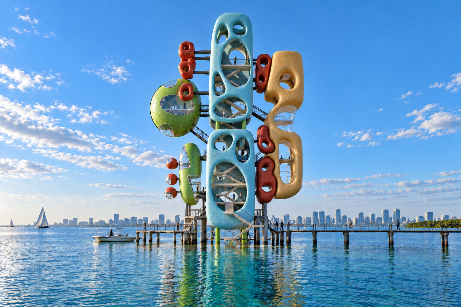 Futuristic Waterfront Observation Tower.png