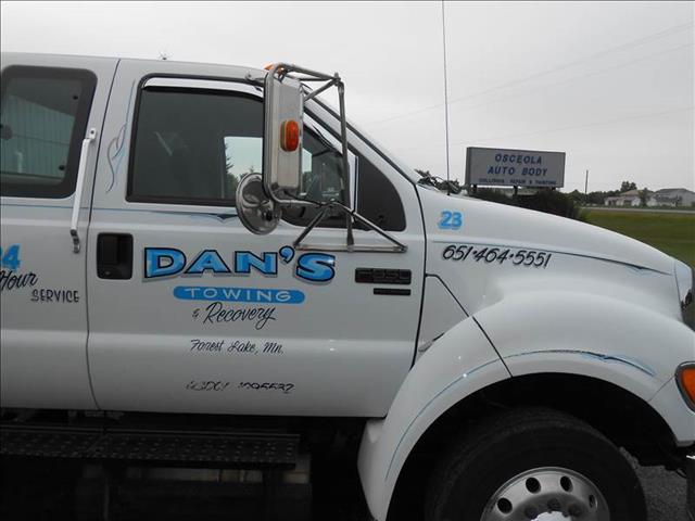 Dan's Towing & Recovery- 651-464-5551
