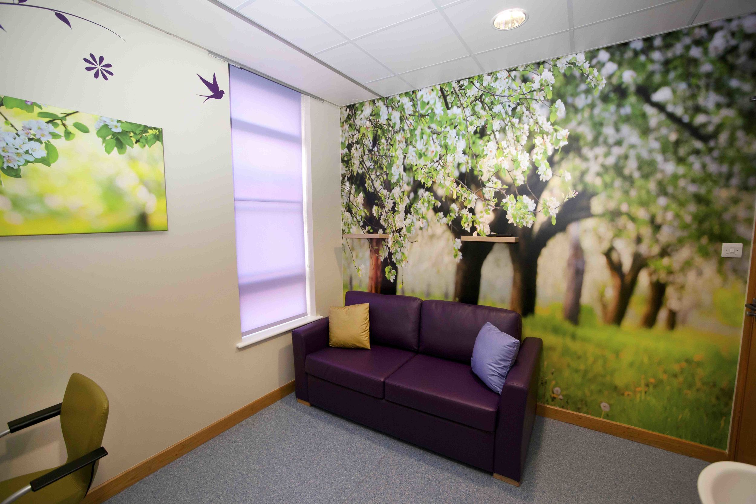 We organised a total revamp of the 3 parent rooms outside the children’s intensive care unit at the Leicester Royal Infirmary with the full costs provided by Children’s Charity Heartlink.