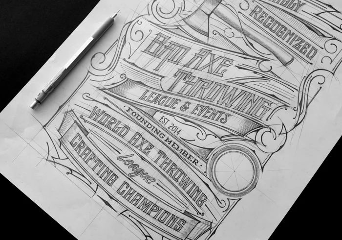 Bad Axe tshirt_tomasz-biernat_sketch_05.JPG