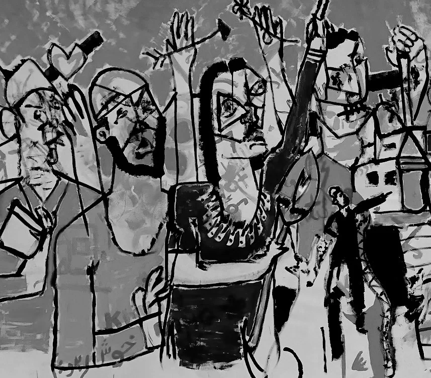 One of our main aim is to bring art into the public eye by creating contemporary large-scale murals that add beauty to the lives of millions of the city’s habitants. We believe that art brings peace, harmony, and tolerance in a society that accepts and celebrates it. We felt that Pakistani society is in dire need of such empathy and understanding that only art can provide. The traditional art styles are not representative of what Pakistan is today and so we have created a contemporary style that encapsulates the reality of today’s situation and beautifies it to represent Pakistan in a new light. However, our goal is not just limited to Pakistan, we want to have Art that truly represents society today on walls all around the world.