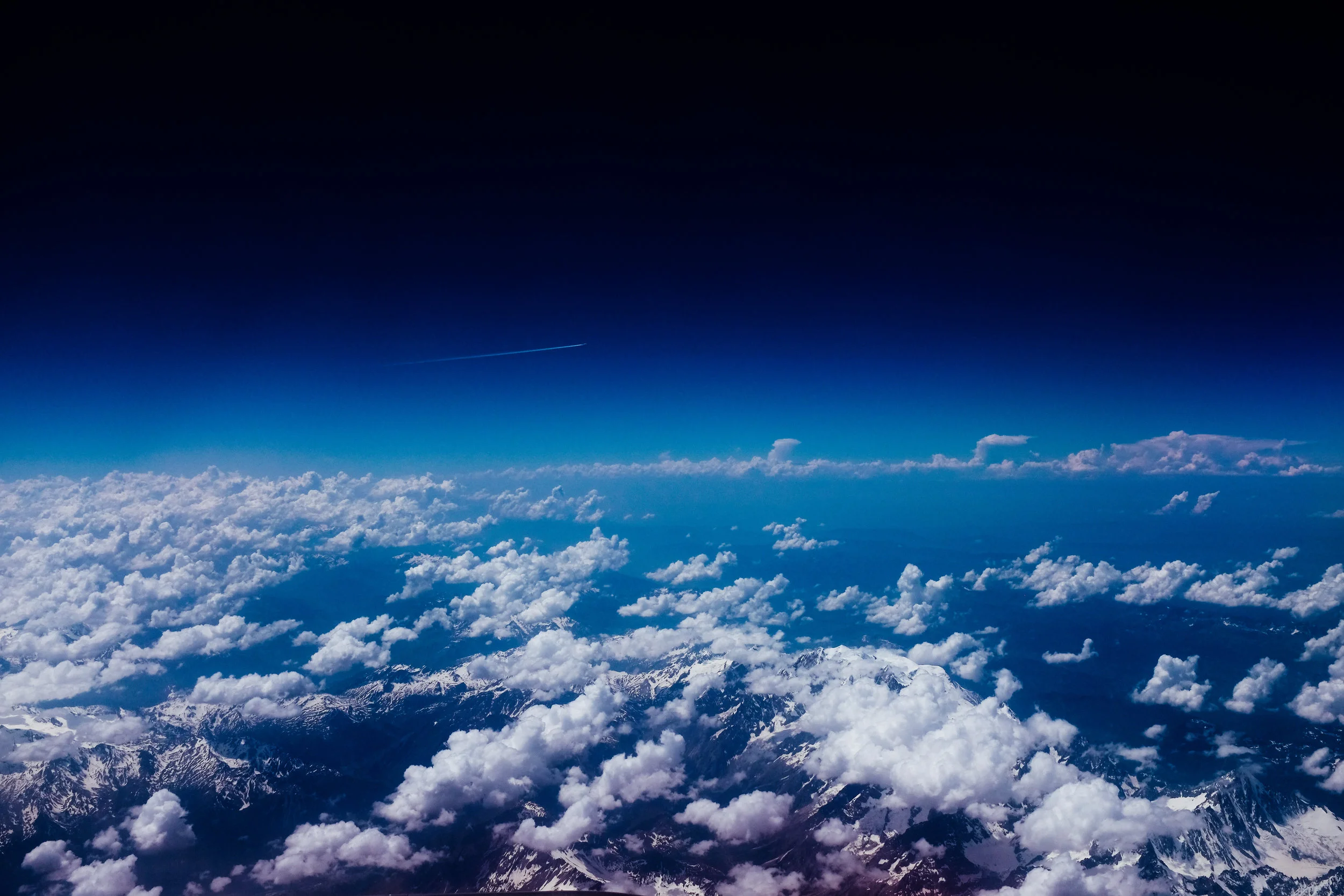  Above the French Alps 