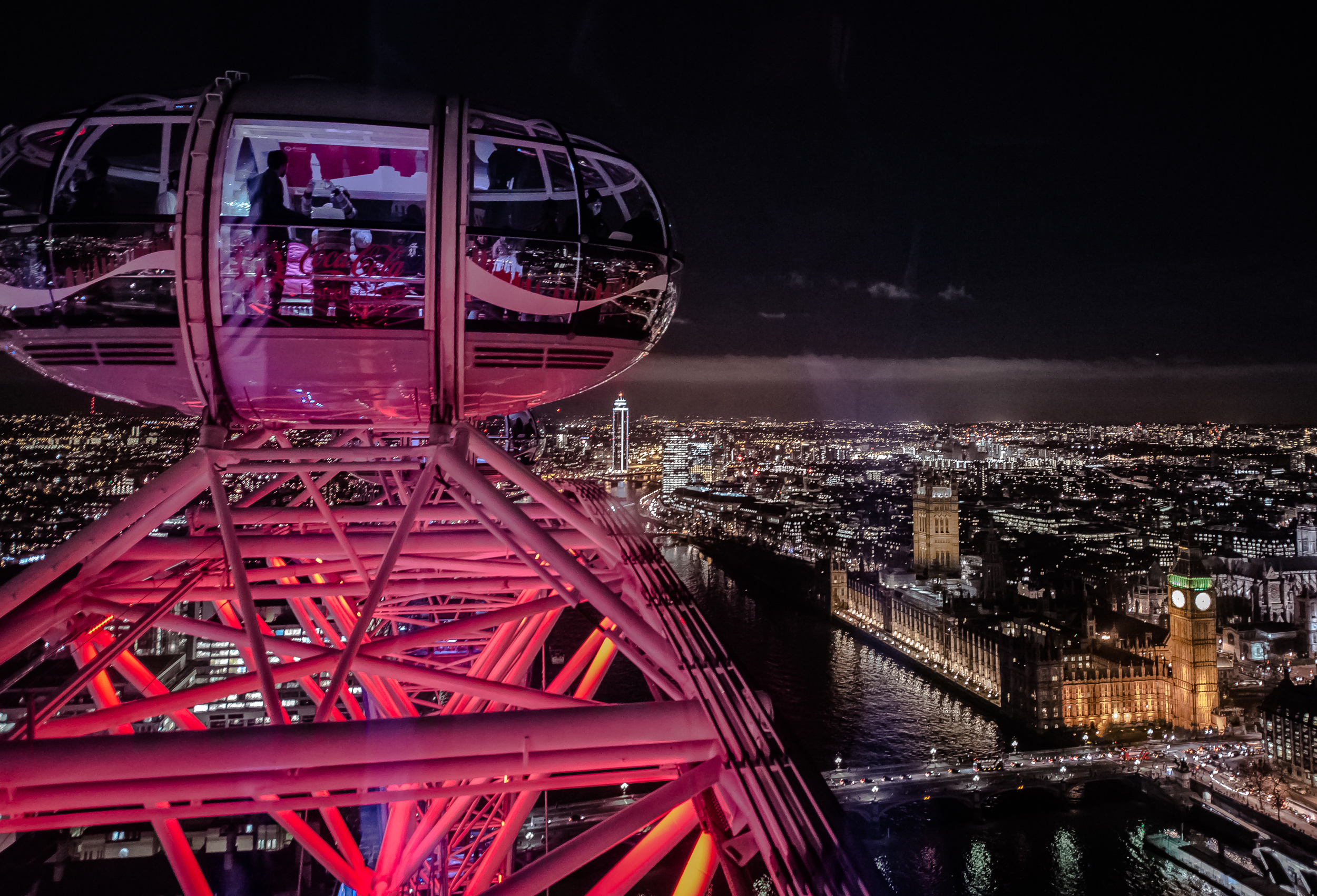 Never tired of this view- London by night
