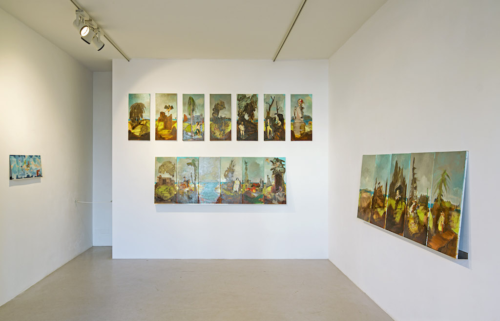 Junior Toscanelli at Anna Jill Lüpertz Gallery , April 2015 © Junior Toscanelli, Courtesy Anna Jill Lüpertz Gallery