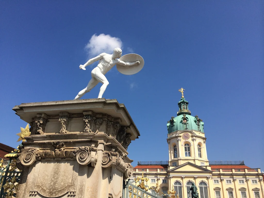 Entry gates for Charlottenburg Palace