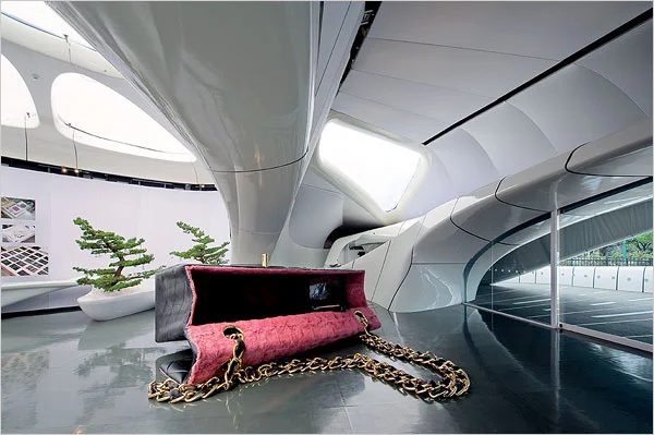 Chanel Mobile Art Exhibit in Central Park