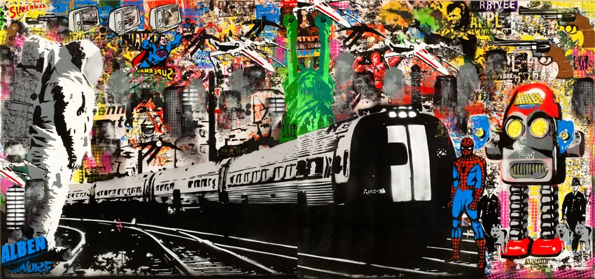 gallery nine5 presents Alben: New Paintings & Sculptures