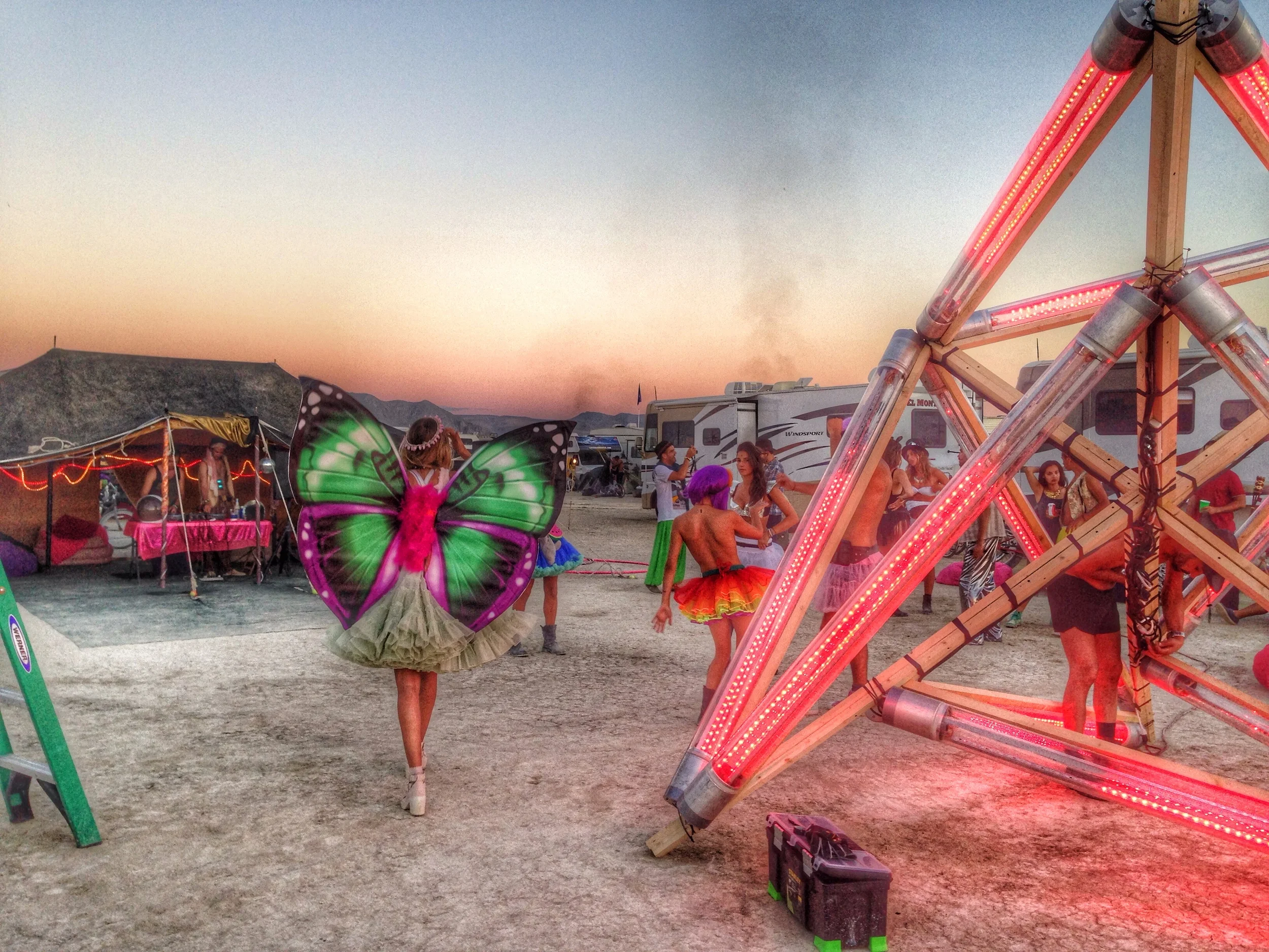 LETTING GO AT BURNING MAN