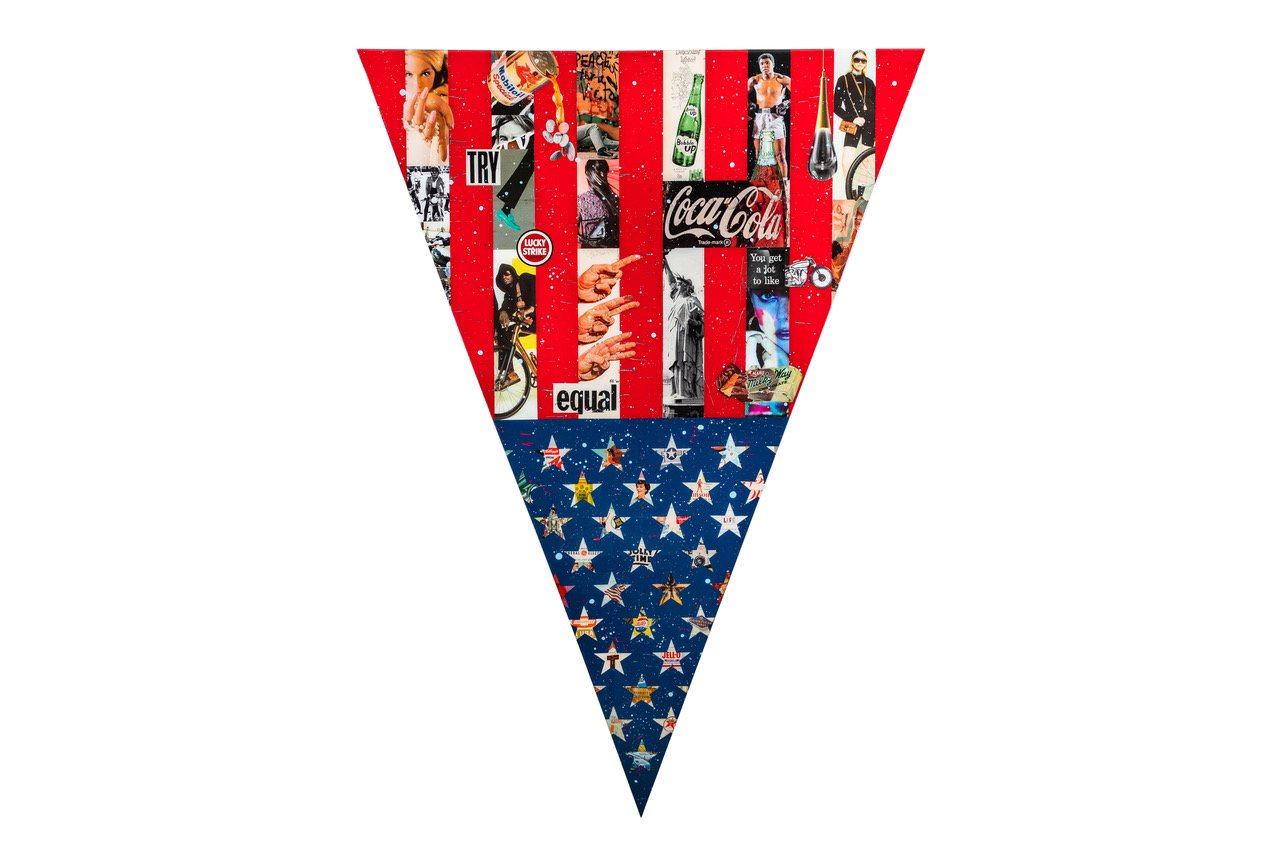 America Triplicate, 60”X40” Unique Triangle.jpeg