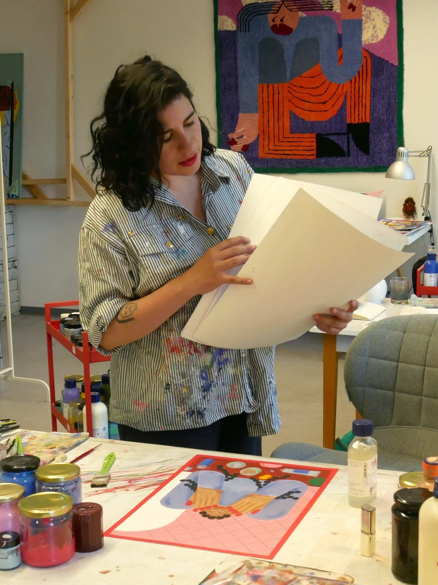 A CONVERSATION WITH ARTIST STEFHANY LOZANO