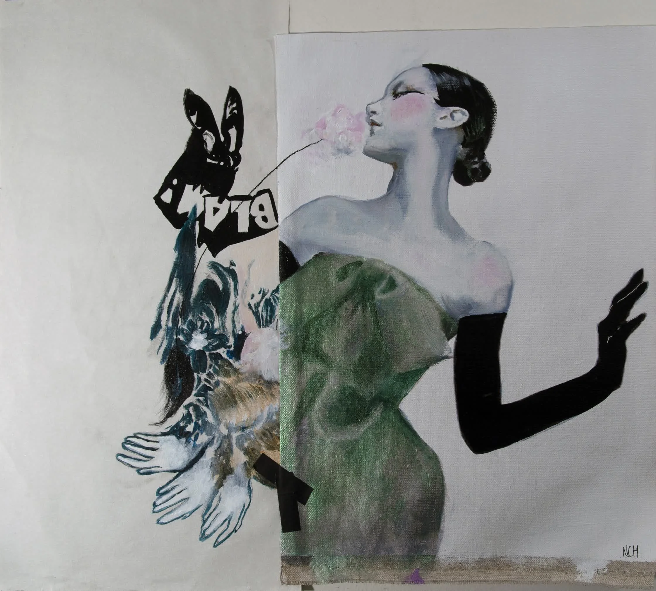 Balenciaga Illustration by Naja Conrad Hansen