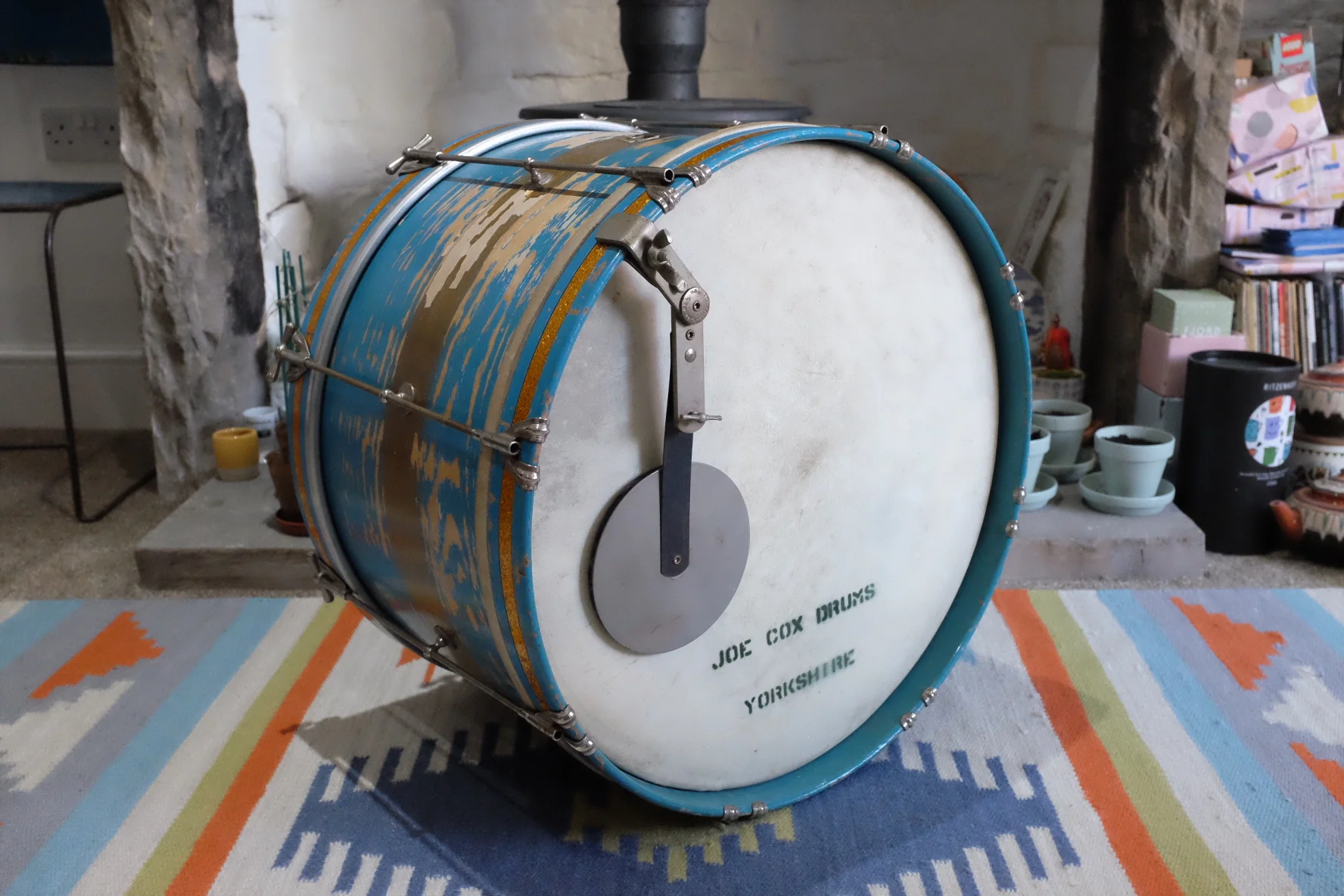 1950's WFL Ludwig Adjustable Bass Drum Mufflers — JOE COX DRUMS