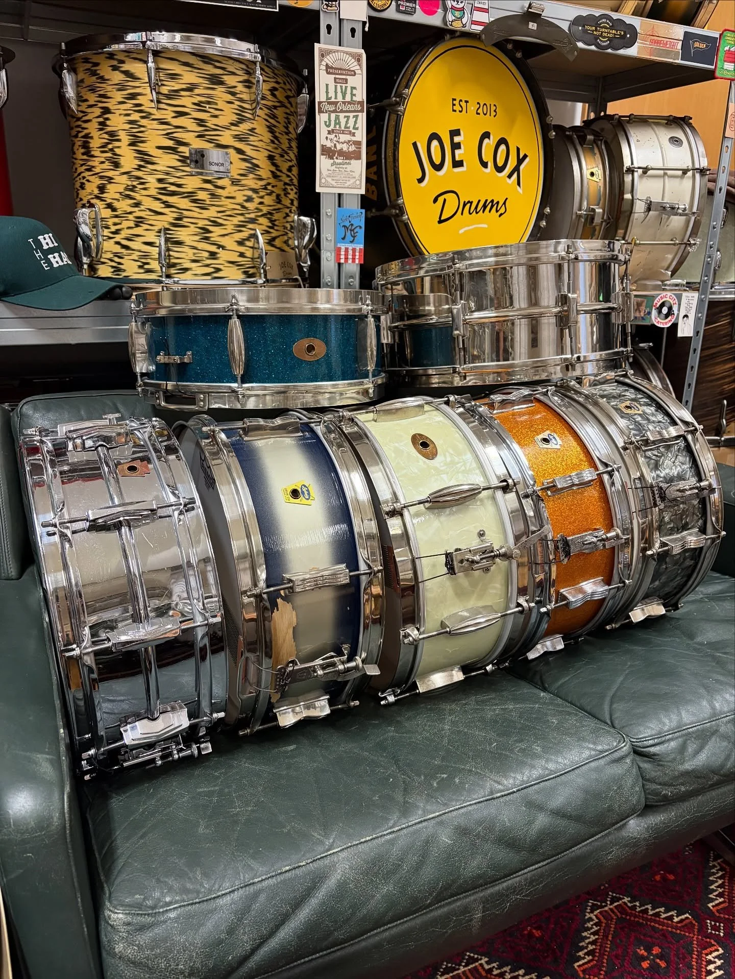 A little selection of some of the snares I currently have up for sale. Which one would you choose?
