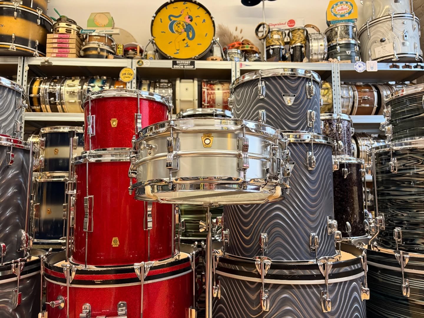 Seems pretty fitting to share the first drum I cleaned up in my new workshop this week, given that the drum, date stamped Apr 2 1969, celebrates its 57th birthday today! 

Your new favourite drum is just a click away. Scoop out more details and purch