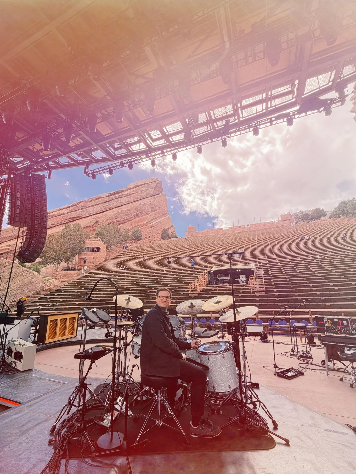 Thoroughly and truly loved ticking off two shows working at this bucket list venue, teching for @freddysheed on @lewiscapaldi. I can now retire! 

Also felt very fitting to be here alongside @leotaylorgrooves, playing with @joycrookes, who was the fi