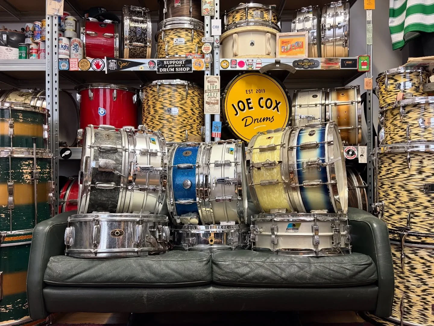 New arrivals in the workshop.