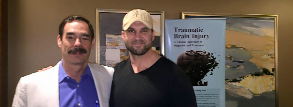 Dr. Gordon (left) and Andrew Marr (right)