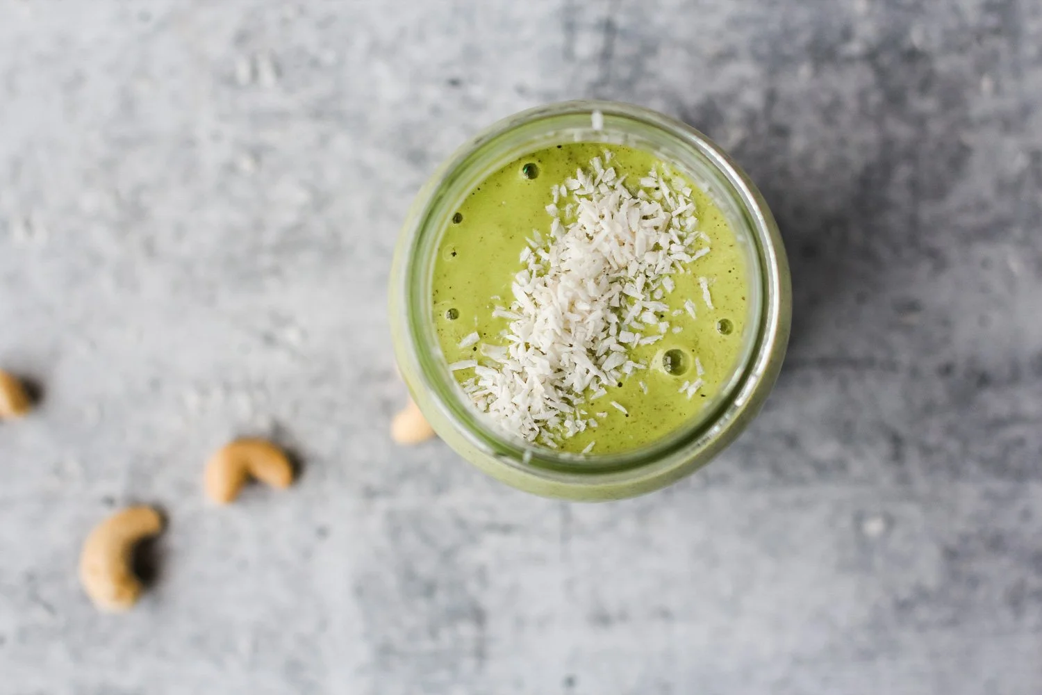 Tropical Green Protein Smoothie