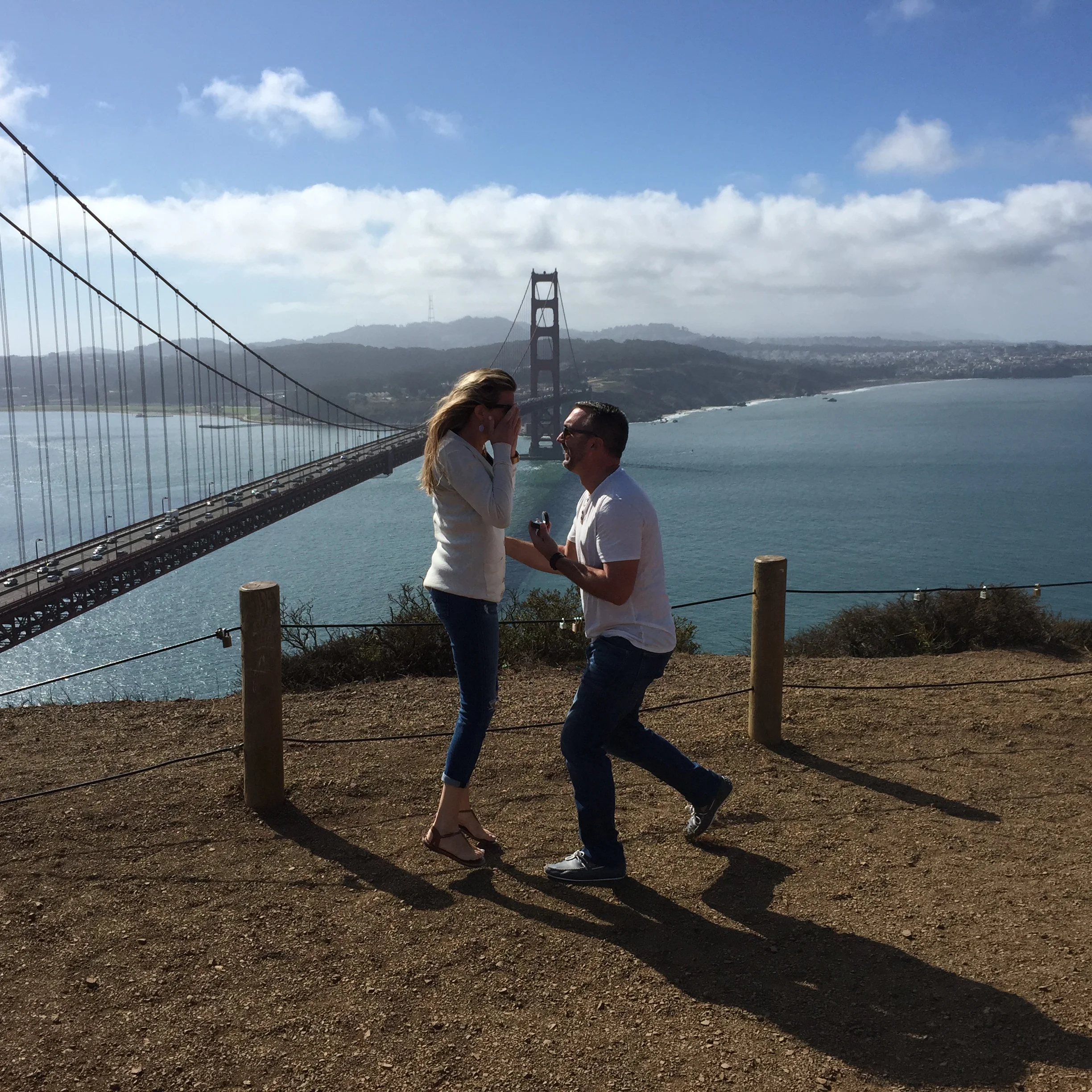  She said yes! 
