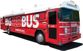 The Big Red Bus Comes to St. Peter's