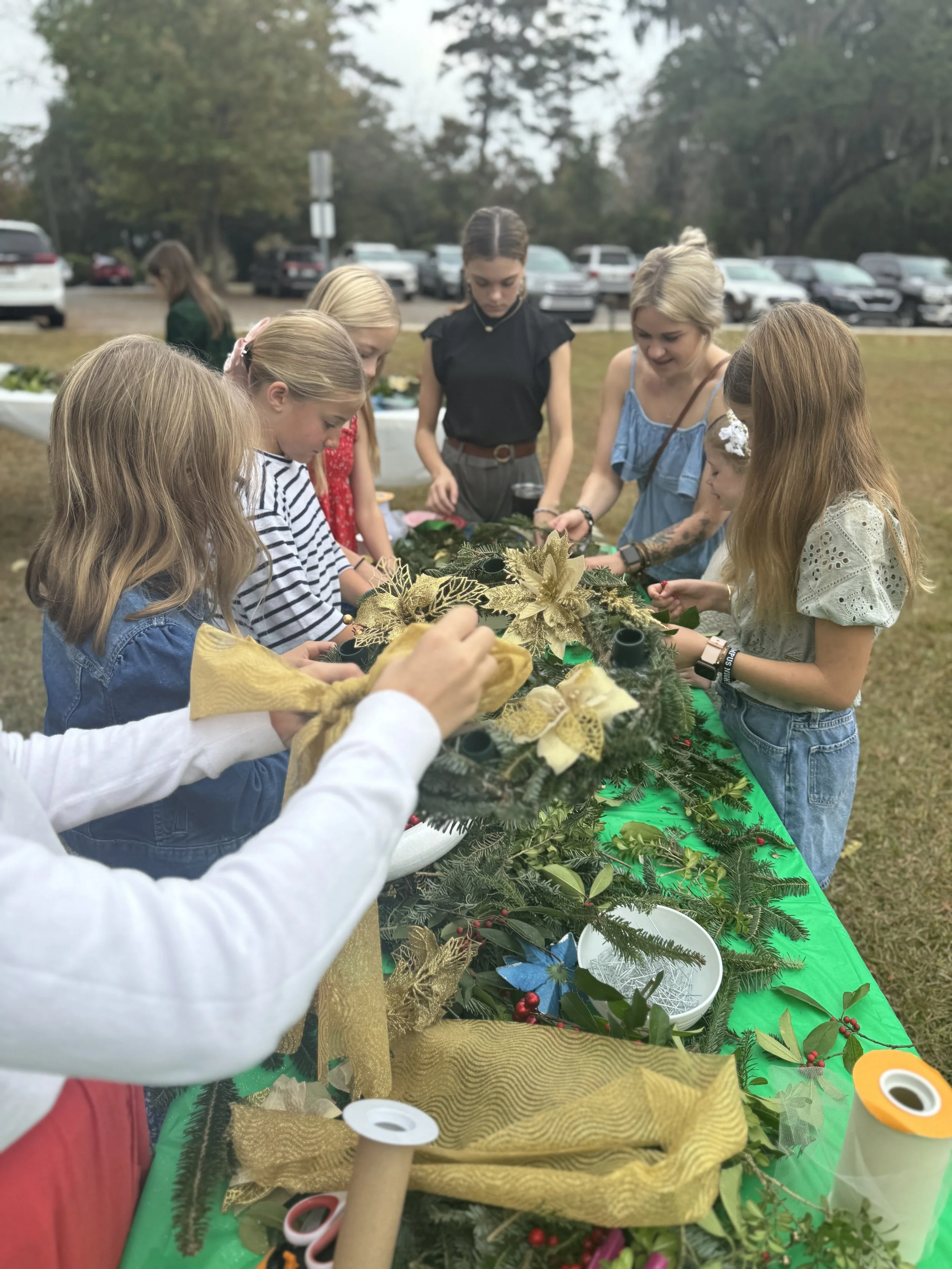 Advent Wreath Making