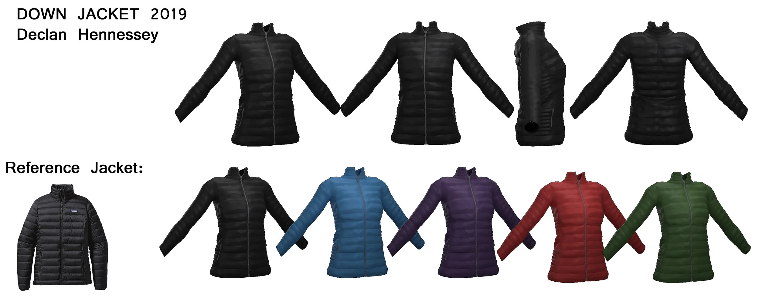 Down Jacket Study