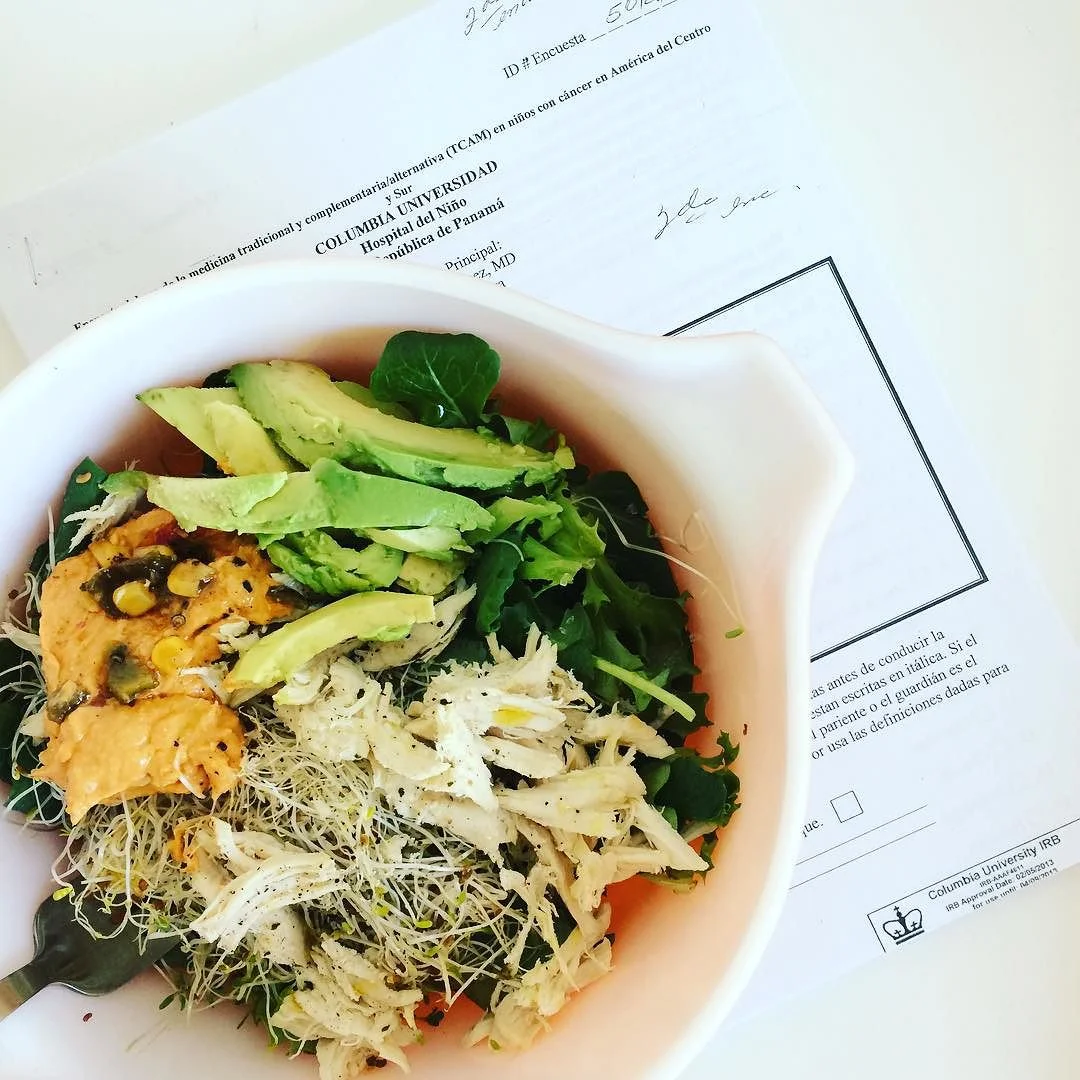 #Salad for #breakfast! Why the heck not?! Happy Friday everybody! #workingfromhome #TGIF #highprotein #bushwicknutrition #bushwick #backhome #lazynutritionist #lazynutrition http://ift.tt/1Zfiq0X