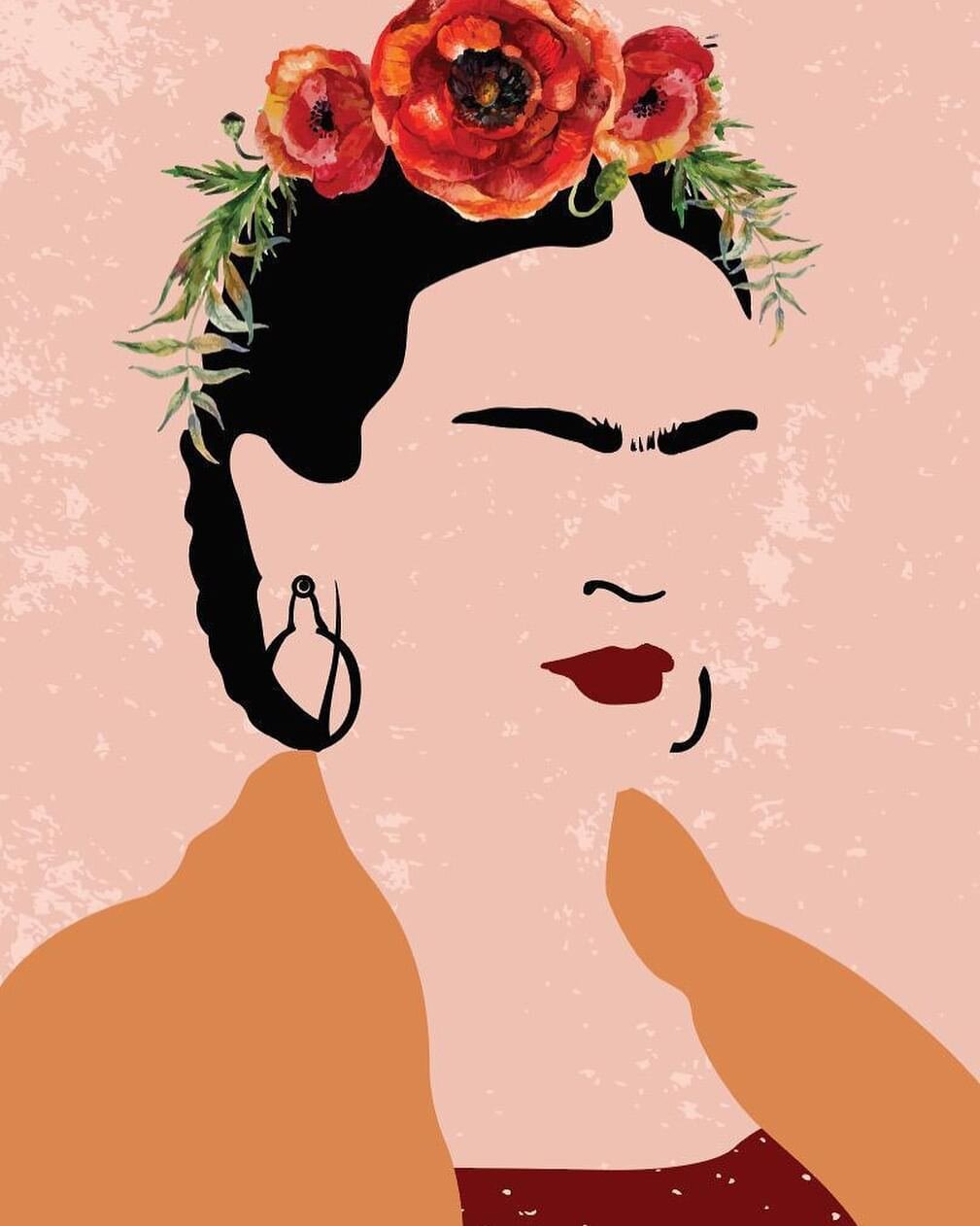 Love how this turned out. 💜 long live Frida!