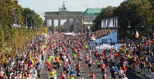 BMW Berlin Marathon finish. Image from rateruns.com.
