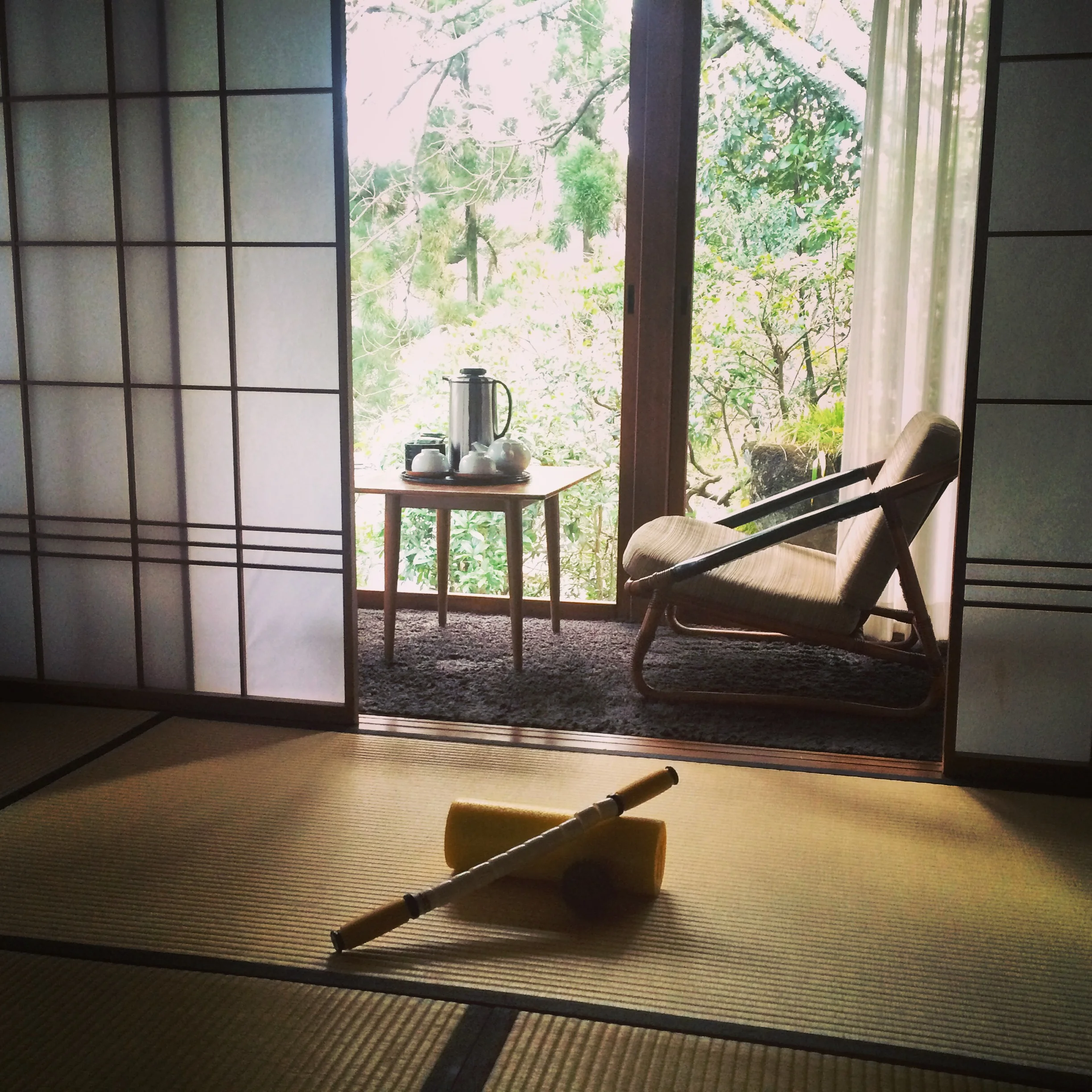Westin Miyako - Kyoto. Picture I took inside our suite. 