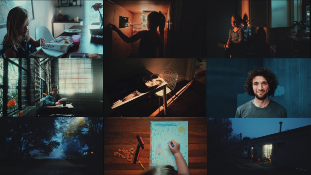 Mood board from some of Ryan Booth's photography